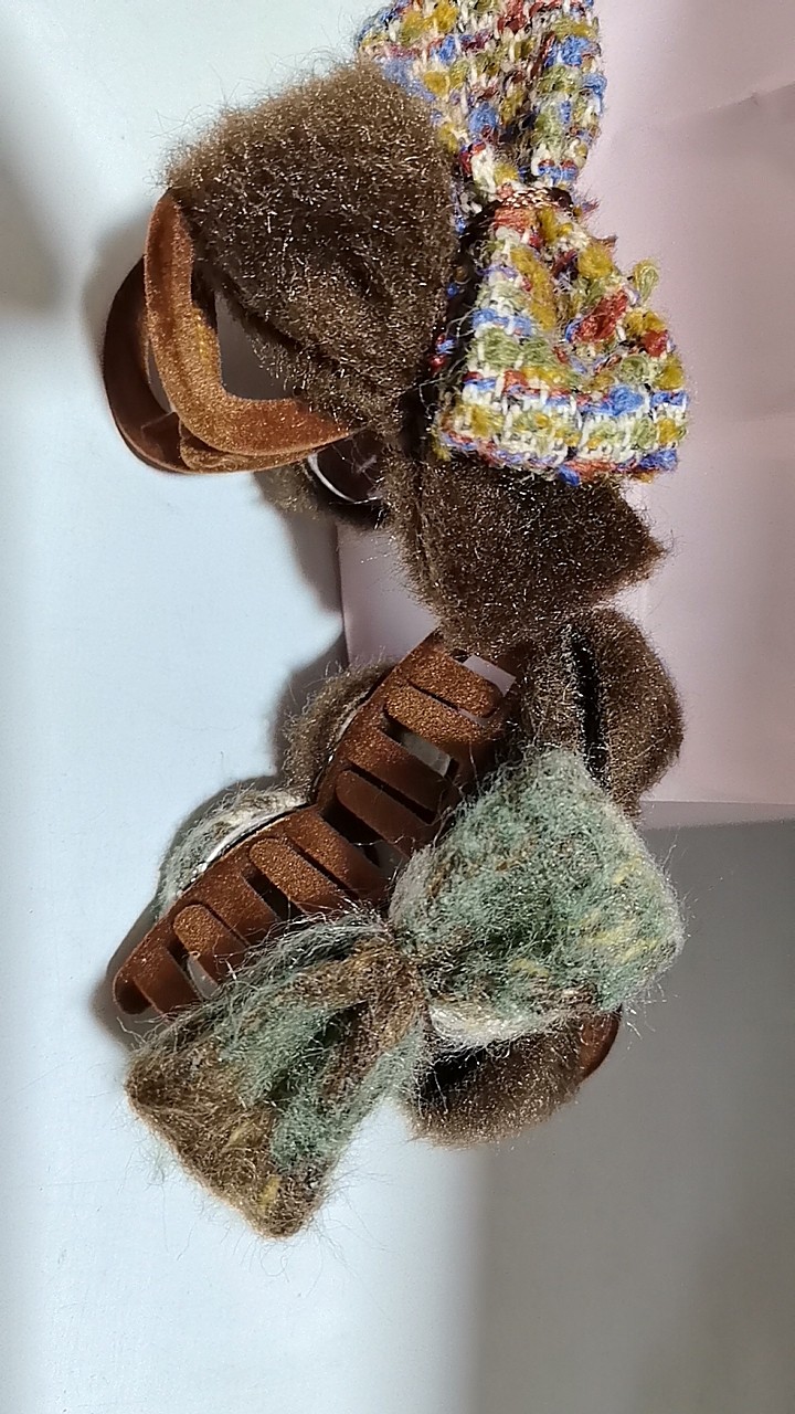 毛呢蝴蝶结发夹女丸子头神器复古法式抓夹网红后脑勺鲨鱼夹子头饰,饰品/流行首饰/时尚饰品新,发饰,淘宝优惠券,粉丝福利购,淘宝优惠卷