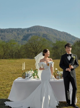 ins外景道具森系婚礼影楼拍照