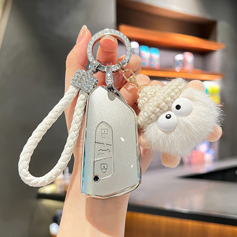 适用于大众钥匙套帕萨特pro高尔夫8揽巡id3途观lpro途昂id4揽境扣