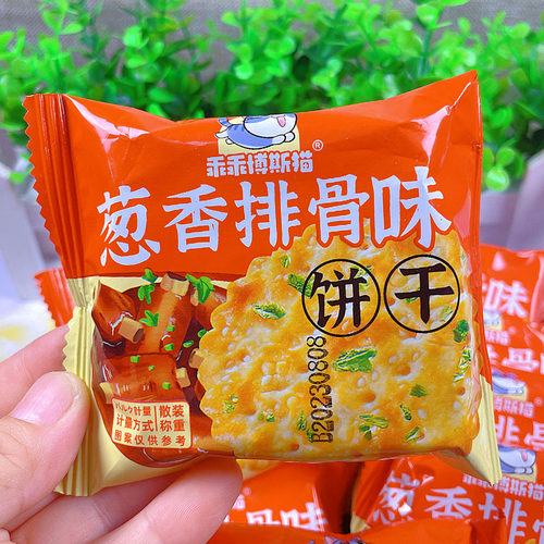 乖乖博斯猫葱香排骨味饼干