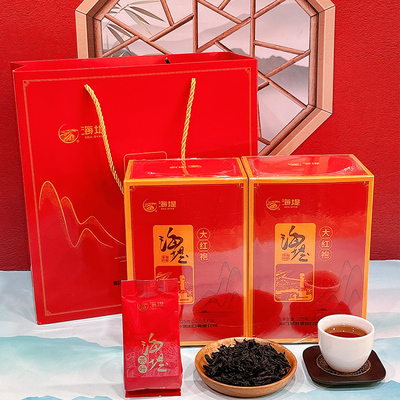 海堤茶叶大红袍225克盒装（12.5克*18）货号ST603