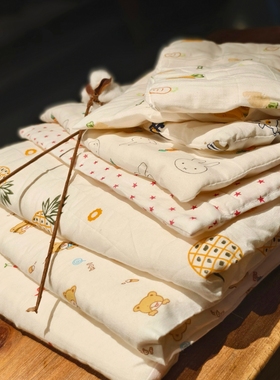 纯手工a类母婴级全棉纯棉纱布宠物垫猫咪小被子狗德文无毛猫棉花