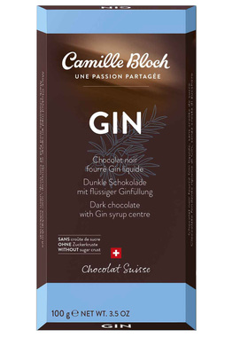 瑞士进口camille bloch 酒心系列巧克力无糖衣 金酒/白兰地干邑
