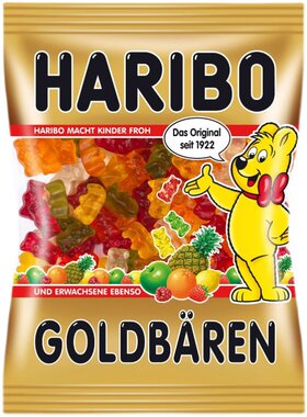 德国haribo哈瑞宝小熊软糖水果味