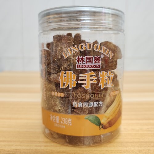 林国鑫佛手粒238克罐装老香橼粒潮汕特产密饯凉果休闲零食