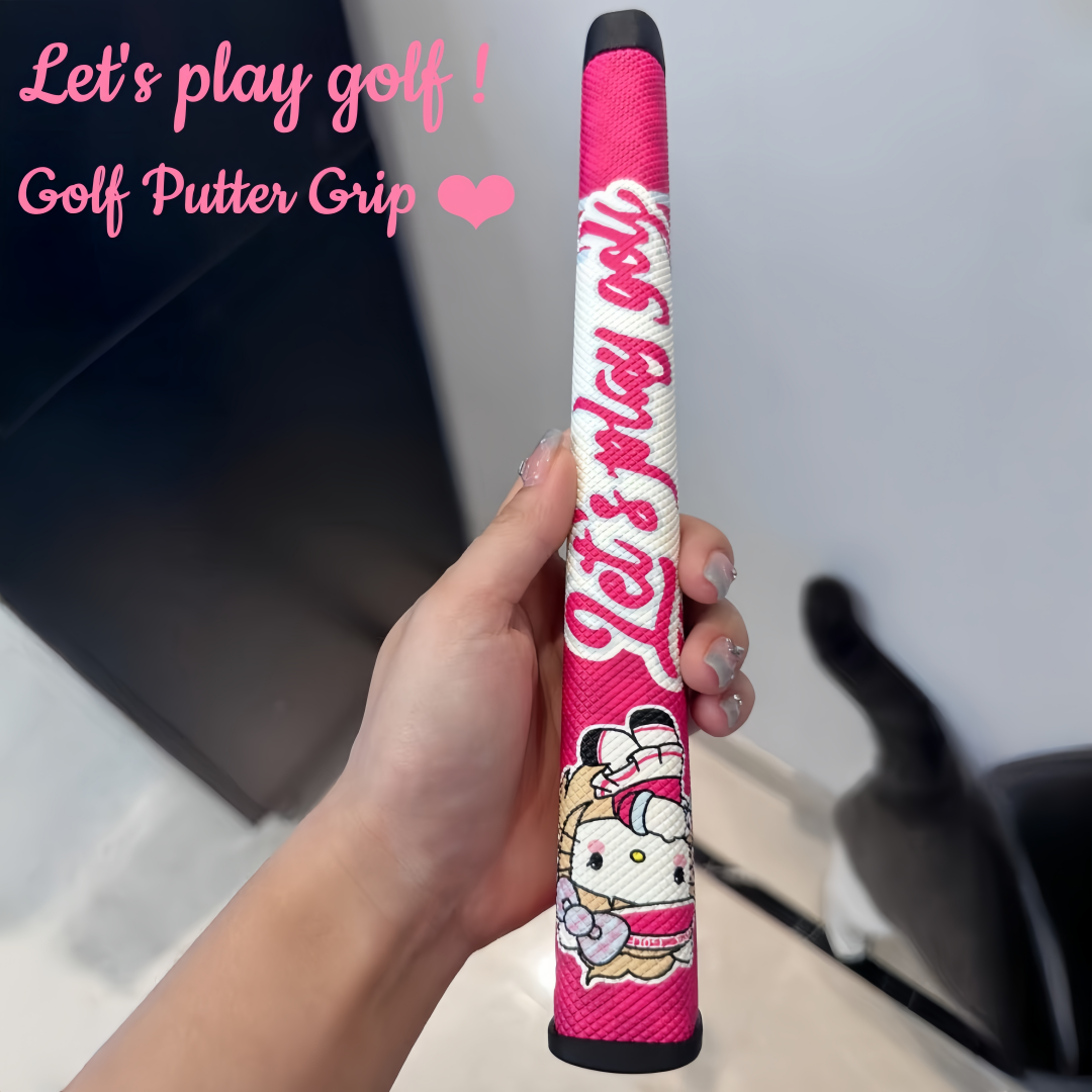 定制款可爱KITTY猫咪新款高尔夫推杆握把PU防滑海绵发泡轻型握把