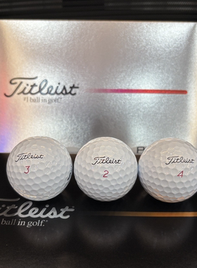 Titleist泰特利斯ProV1x高尔夫球性能全面胜出众多选手信赖下场球