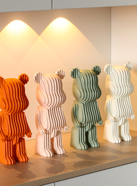 速发熊摆件家居饰品客厅电视柜装饰创意存钱罐玄关桌面摆设