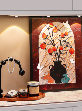 玄关钥匙收纳挂架中古风