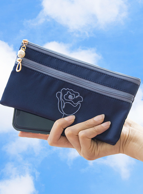 钱包女长款超薄轻便时尚妈妈款小众设计装手机充电宝钥匙卡零钱包