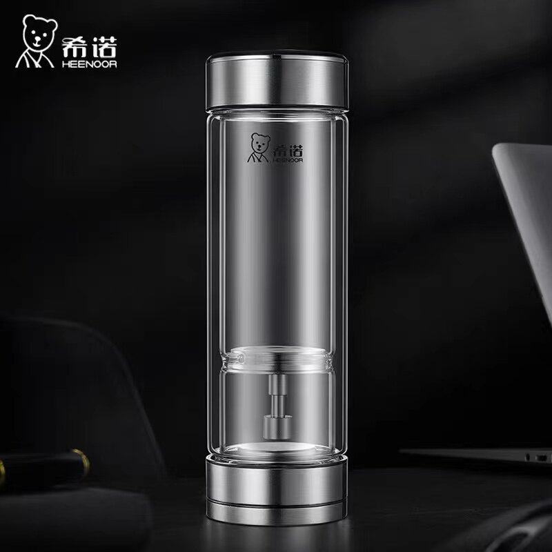 希诺茶水玻璃杯高硼硅商用