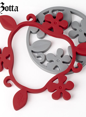 德国plazotta防烫锅垫简约餐厅加厚圆形锅垫隔热垫圆形硅胶锅垫