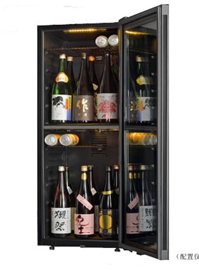 日本清酒冷藏柜 清酒柜压缩机双温区恒温酒柜 红酒柜日本米酒冰吧