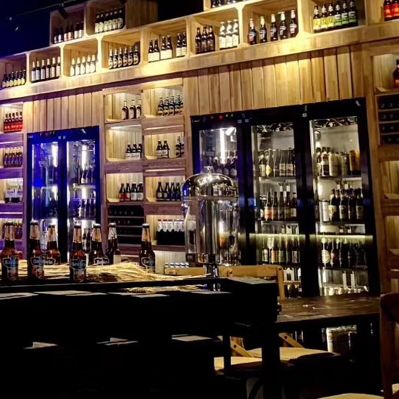非标定制商用型精酿啤酒柜 酒吧啤酒冷藏展示柜 冷藏啤酒柜 每方