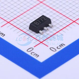 B772(RANGE:100-200) SOT-89-3L 三极管(BJT) 100-200 PNP 3A 30V