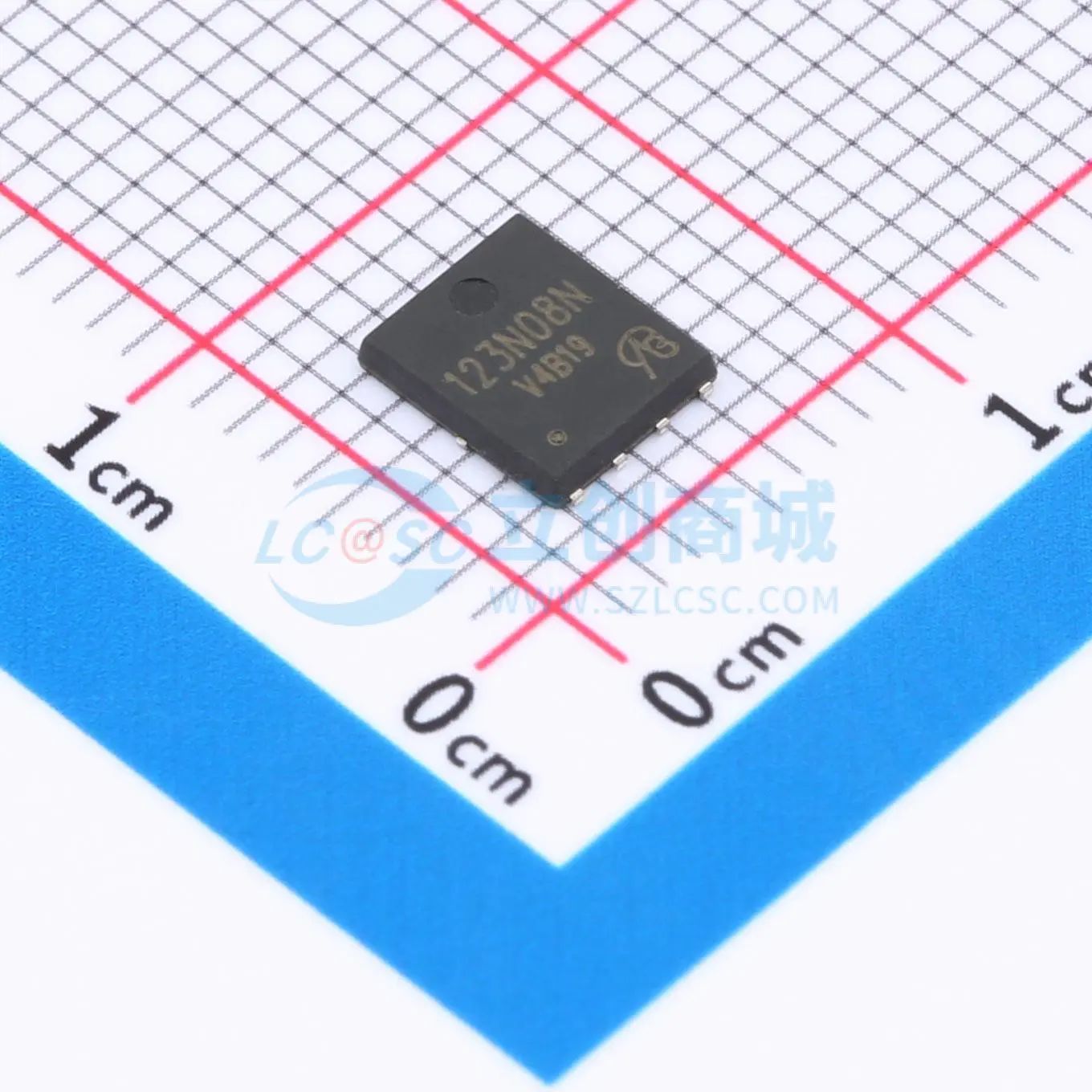BSC123N08NS3 G-VB DFN5x6-8 场效应管(MOSFET)  N沟道 80V 60A