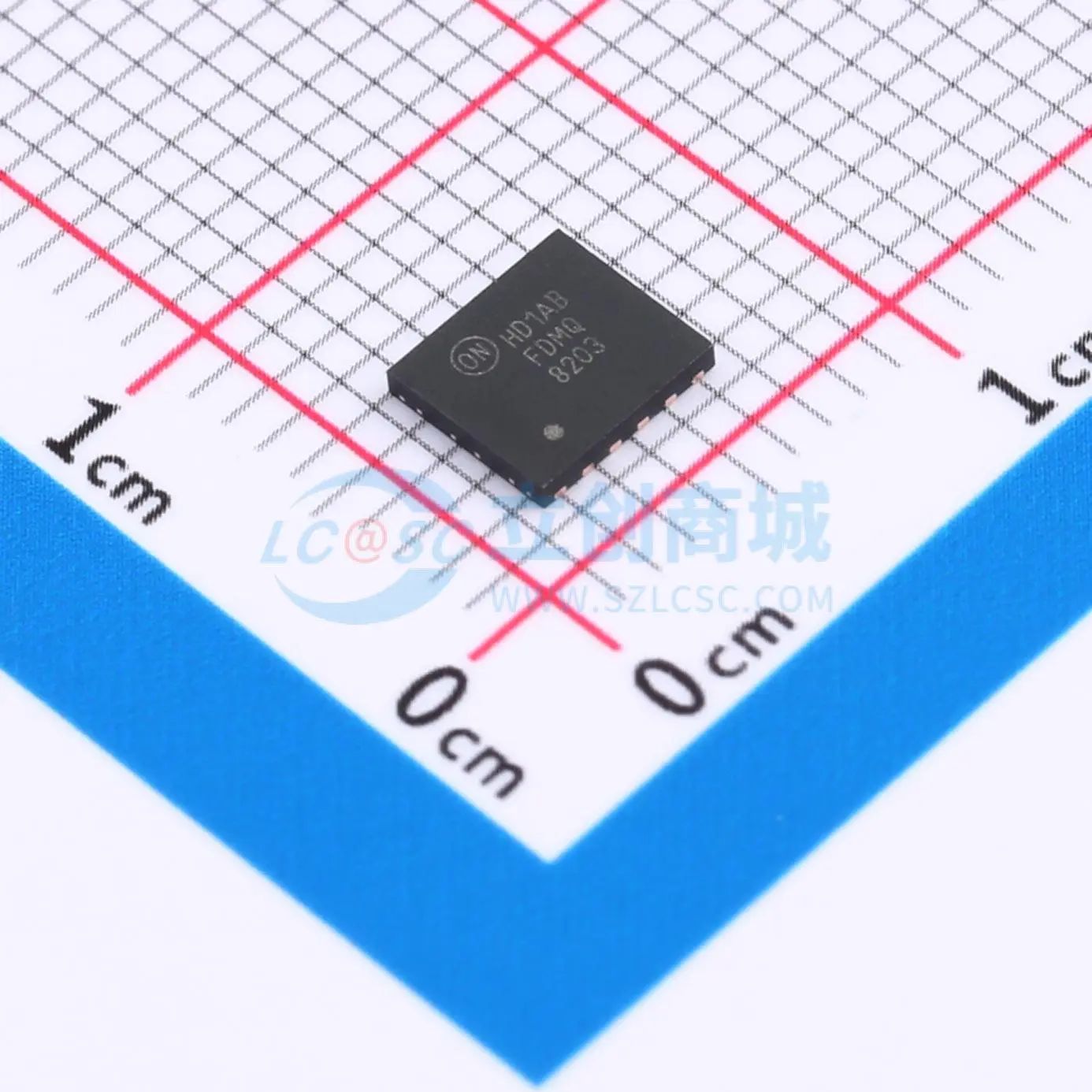 FDMQ8203 MLP-12(4.5x5) 场效应管(MOSFET) N+N沟道 +2个P沟道 10