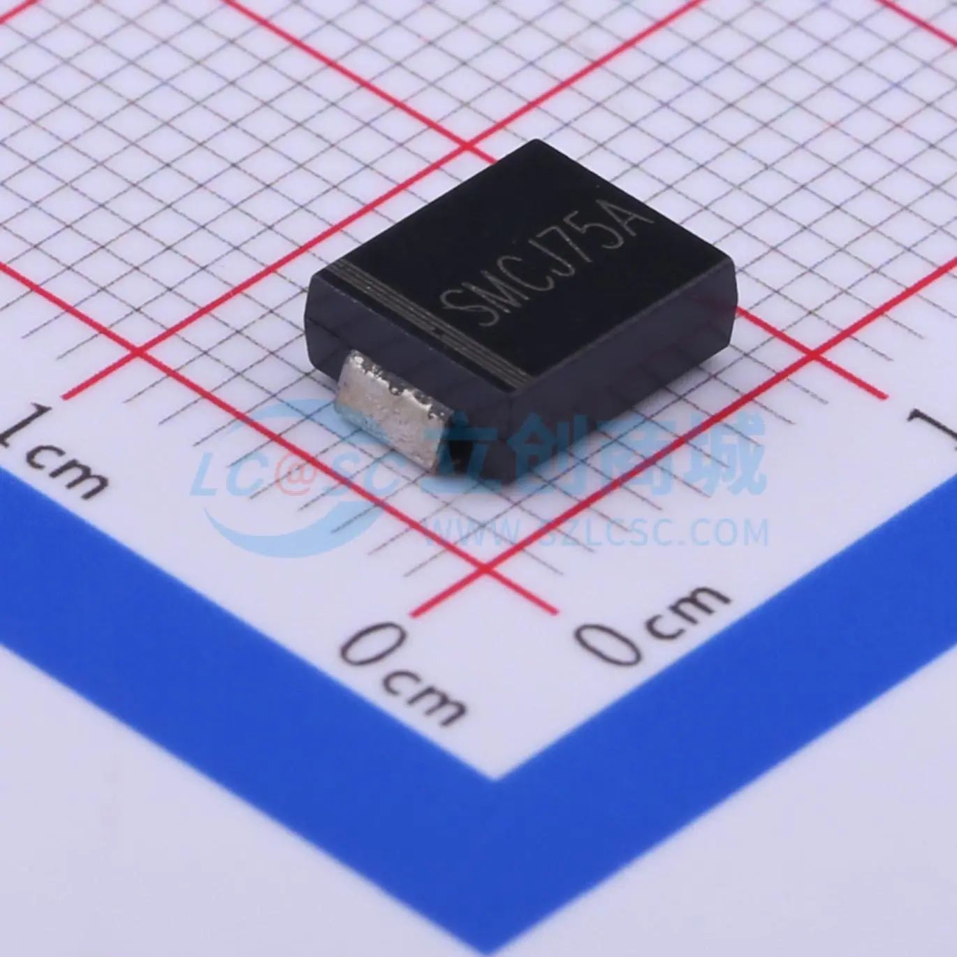 SMCJ75A SMC 静电和浪涌保护(TVS/ESD) 75V 12.4A