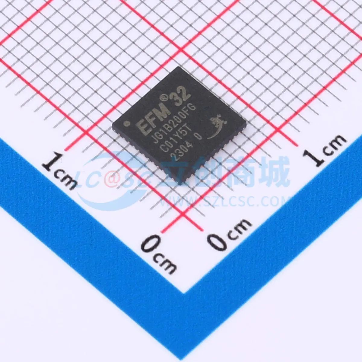 EFM32JG1B200F128GM48-C0 QFN-48-EP(7x7) 单片机(MCU/MPU/SOC)