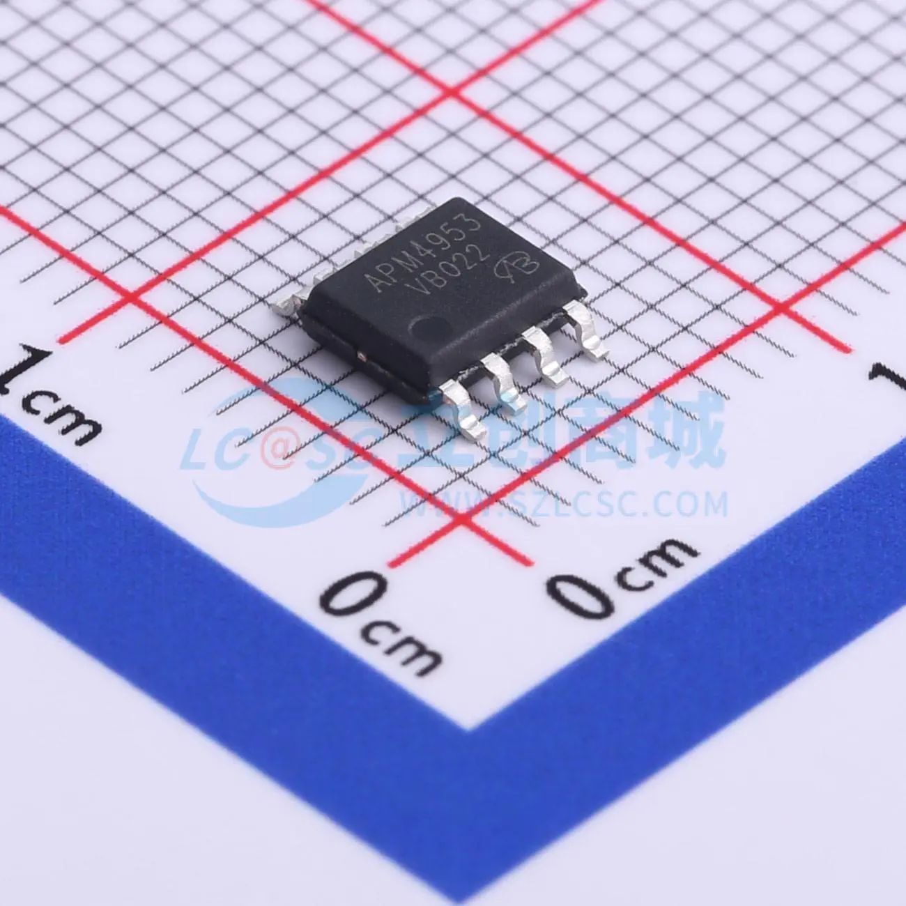 APM4953KC-VB SO-8 场效应管(MOSFET) P沟道 30V 7.3A