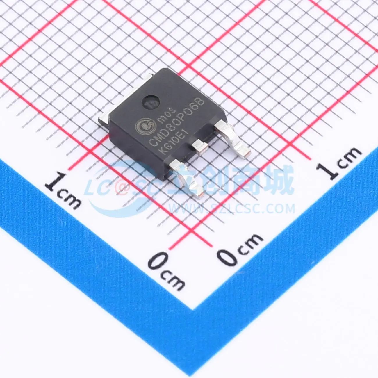 CMD80P06B TO-252 场效应管(MOSFET) P沟道 60V 80A