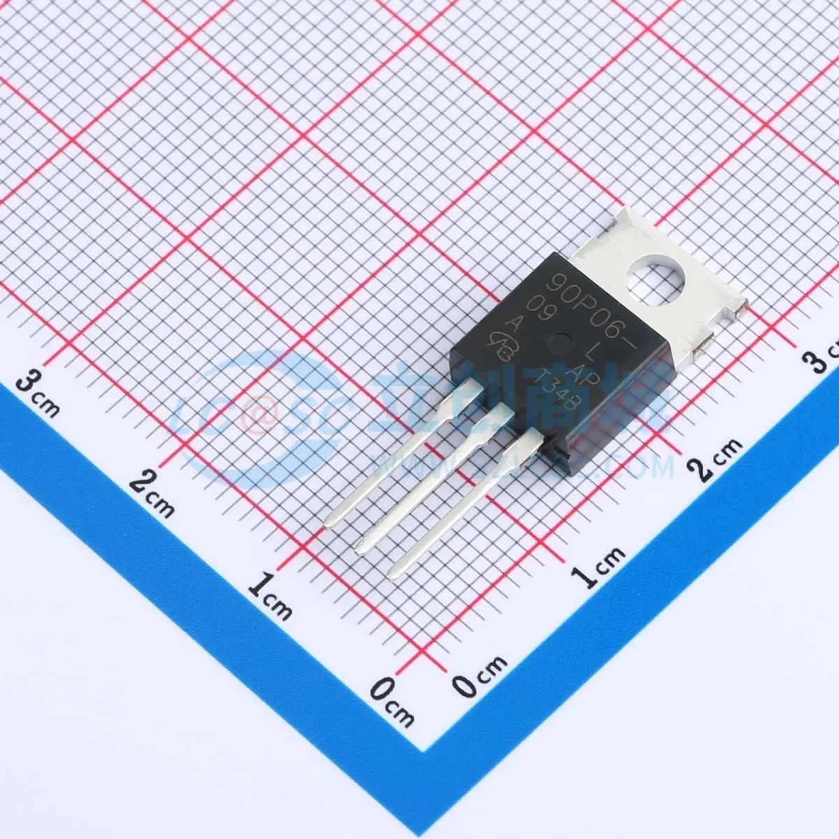 SUP90P06-09L-E3-VB TO-220AB 场效应管(MOSFET) P沟道 60V 90A