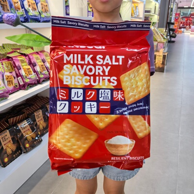 超友味KKBear芝士咸味饼干奶盐咸味430g早餐充饥饼干下午茶点零食