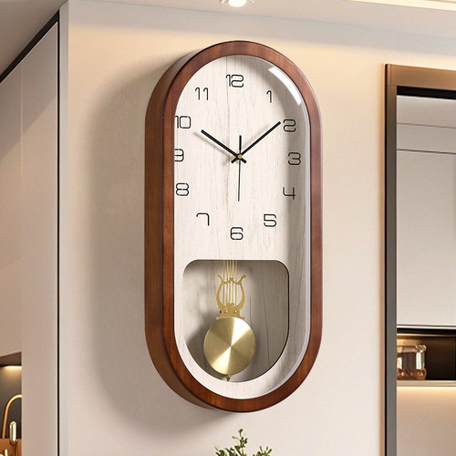 大尺寸！2025新款简约静音挂钟