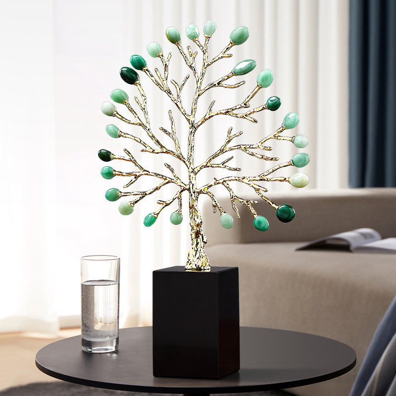 轻奢创意时尚摆件高级感玄关桌面电视柜装饰品晶石工艺礼品摆饰乔,家居饰品,装饰摆件,淘宝优惠券,粉丝福利购,淘宝优惠卷