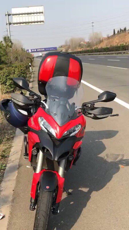 杜卡迪大鸟mts1200s加高款挡风