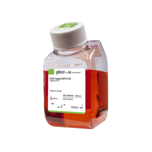 0.25%胰酶 胰酶细胞消化液 包邮 072 含酚红 25200 含EDTA 含票