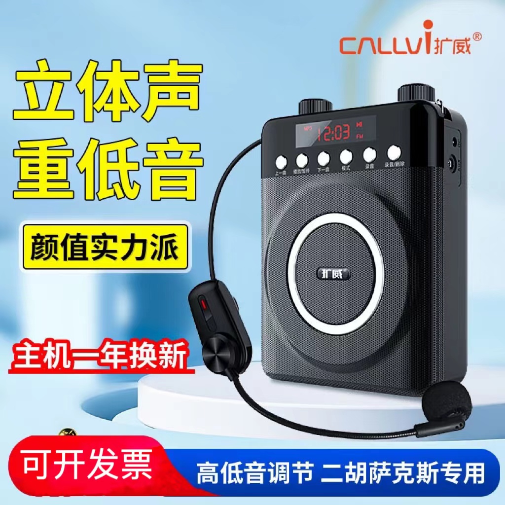 CallVi/扩威 V920小蜜蜂无线扩音器专用二胡乐器演奏户外教师机黑-封面