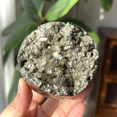 天然秘鲁黄铜矿饰品摆件