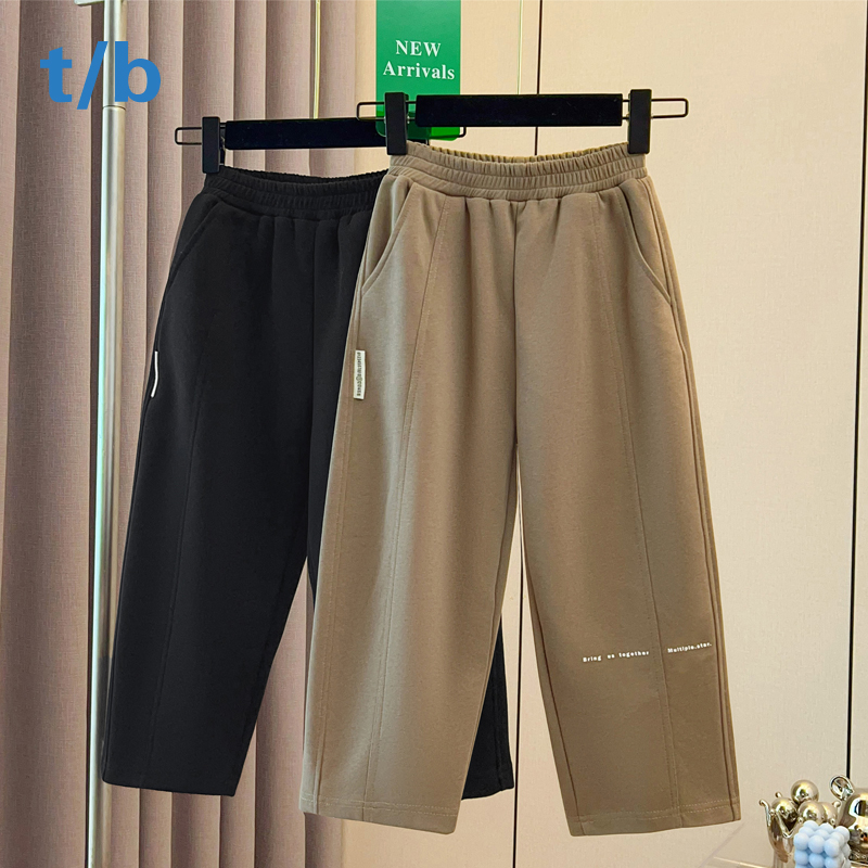 男童运动裤春秋2025新款儿童裤子