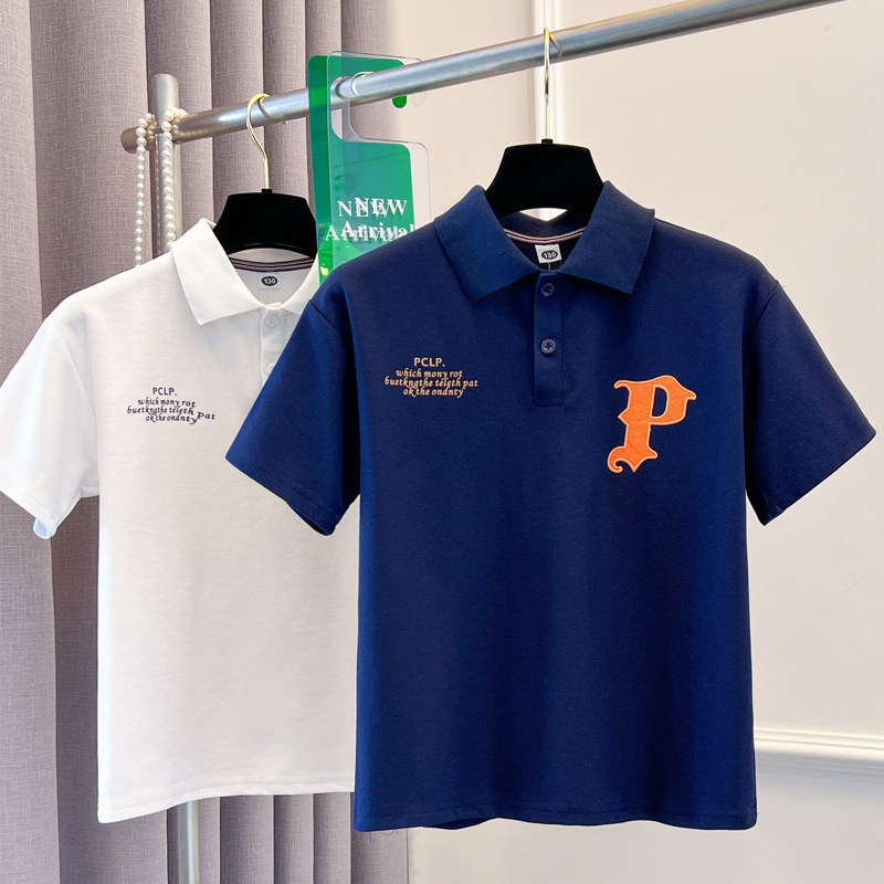 男童短袖T恤polo衫夏季2025新款中大童儿童翻领上衣薄款洋气体恤,童装/婴儿装/亲子装,儿童POLO衫,淘宝优惠券,粉丝福利购,淘宝优惠卷