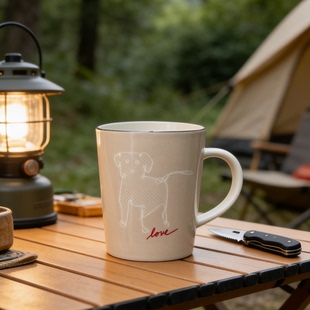 外贸皇家原单ED马克杯水杯牛奶杯咖啡杯办公室家用杯子釉下彩正品