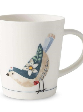 英国原单RD之ellen degeneres太平鸟马克杯水杯牛奶杯咖啡杯正品