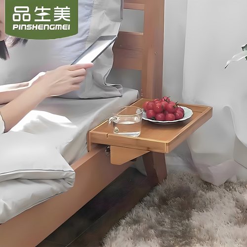 床头置物架免打孔卧室投影仪