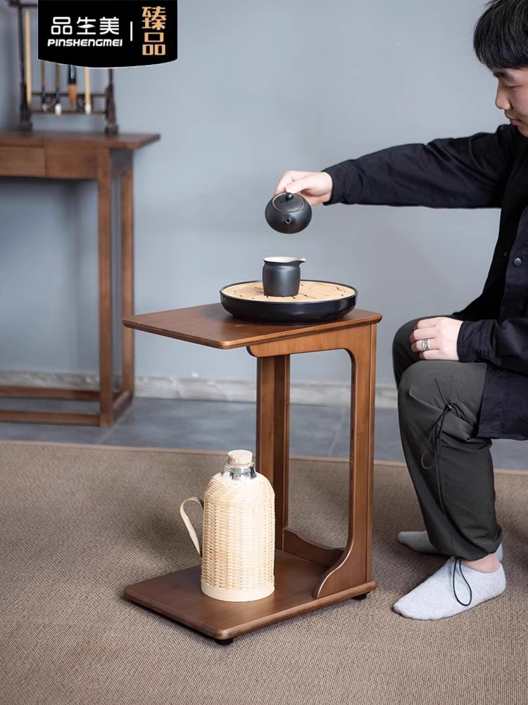 可移动客厅迷你茶桌边几沙发边柜角几小型茶水架小茶台茶几小桌子
