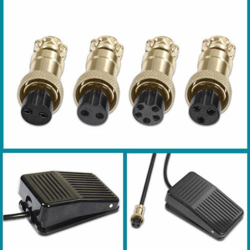 美容仪器脚踏开关洗眉机踏板线电源线激光脱毛仪放水口盖子配件挂