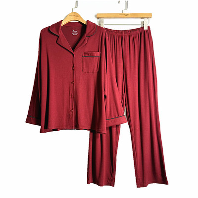 凯撒秋冬女士鹅绒蛋白家居服套装