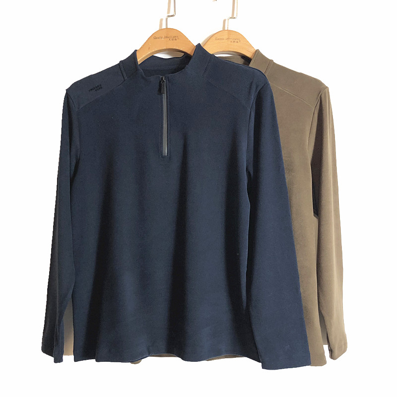 凯撒男士加厚暖姜绒保暖卫衣上衣