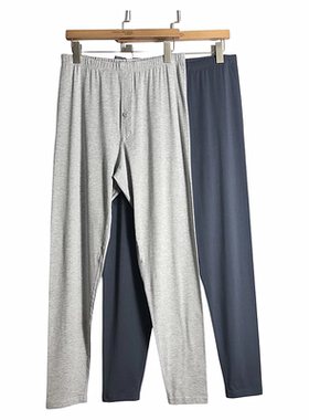 凯撒caser秋冬男士慕斯棉莫代尔单裤打底秋裤保暖线裤AE18-F131C