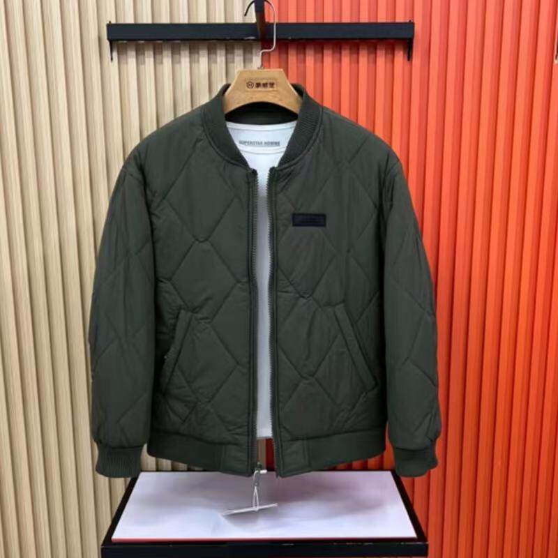 冬季两面穿加厚保暖防风棉服夹克