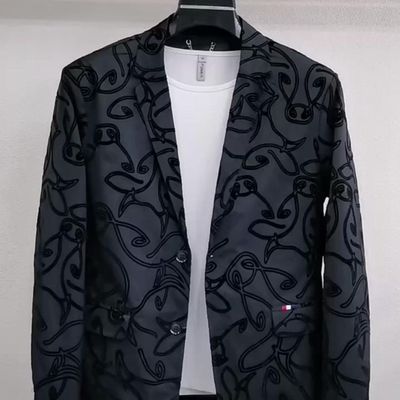 2025秋季新品男士休闲西服外套时尚百搭简约帅气范轻奢高级感潮流