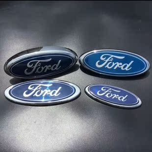 适用于福特蒙迪欧福克斯嘉年华致胜麦柯斯前后标中网车标后尾箱贴