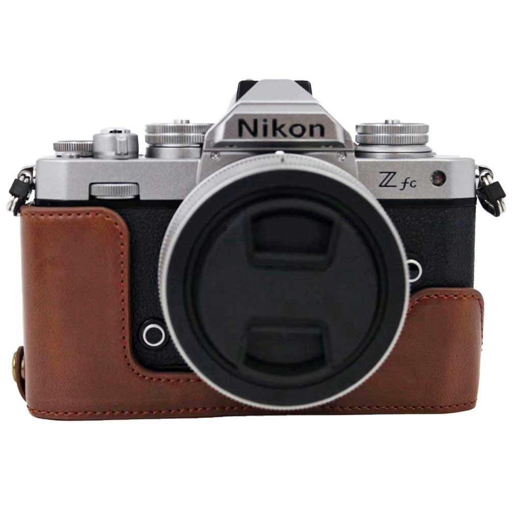 适用尼康Z5/z6/z7/z7II/Z62/Z50/ZFC保护皮套相机包 zfc镂空底座