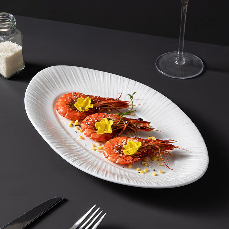 鱼碟装鱼盘子鱼盘家用蒸鱼盘子异型高级感菜盘新款釉下彩创意餐具,餐饮具,盘,淘宝优惠券,粉丝福利购,淘宝优惠卷