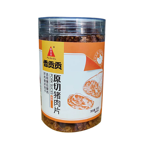 香贡贡肉丝肉片肉条150g罐装肉干