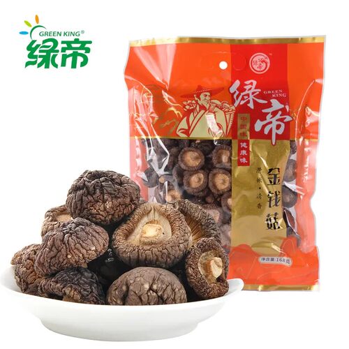 绿帝金钱菇168g袋菌类香菇
